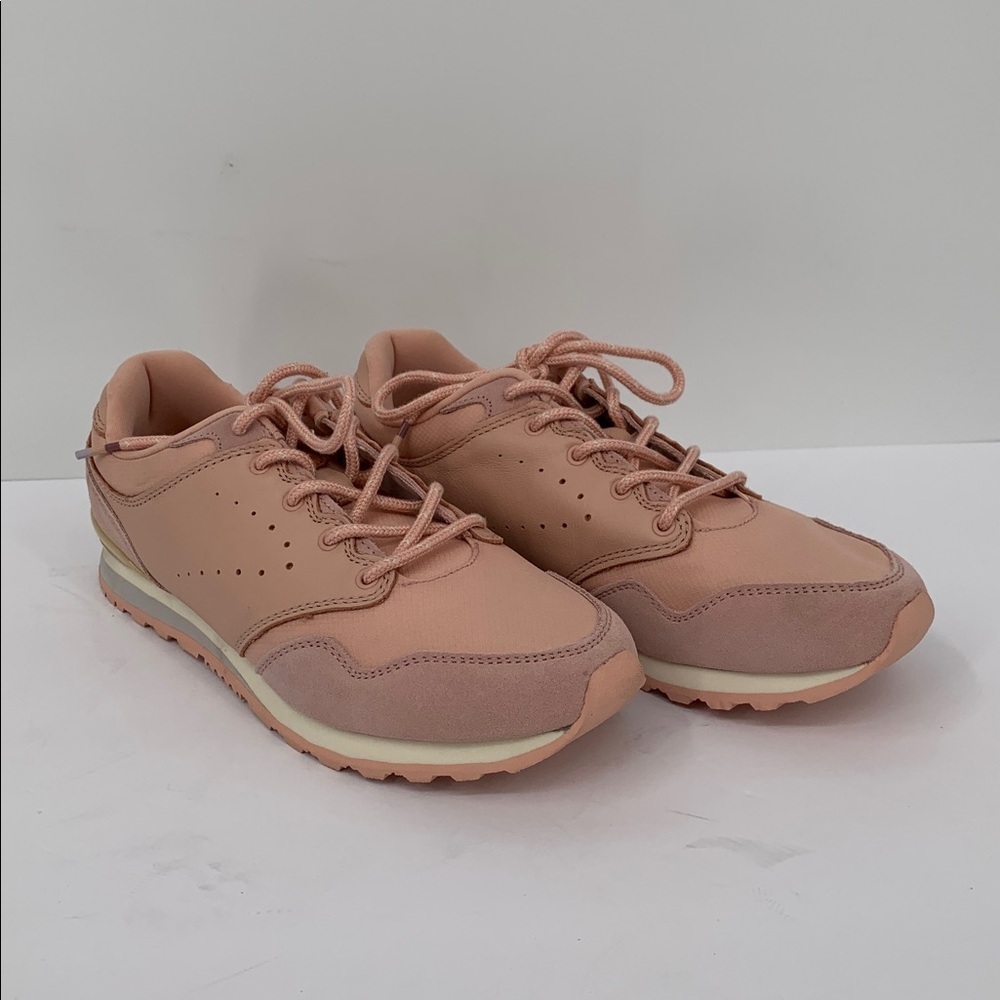 ABEO Aaliyah sneakers shoe blush pink comfort lace-up tie women 8.5 - Picture 2 of 7